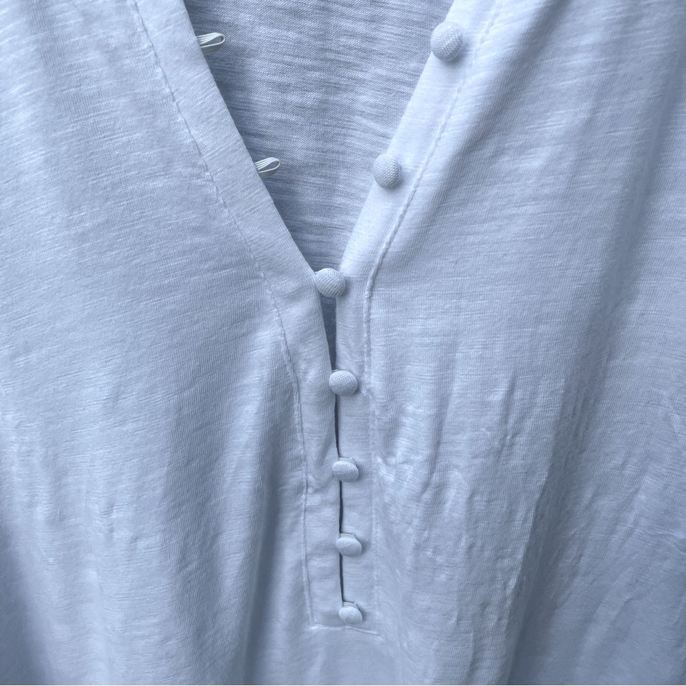 Torrid Vintage Slub Raglan Henley With Flutter Sleeves - Picture 10 of 15